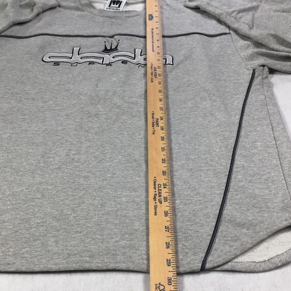 Vintage DADA SUPREME Crewneck Sweater Gray Size XL - Picture 6 of 7